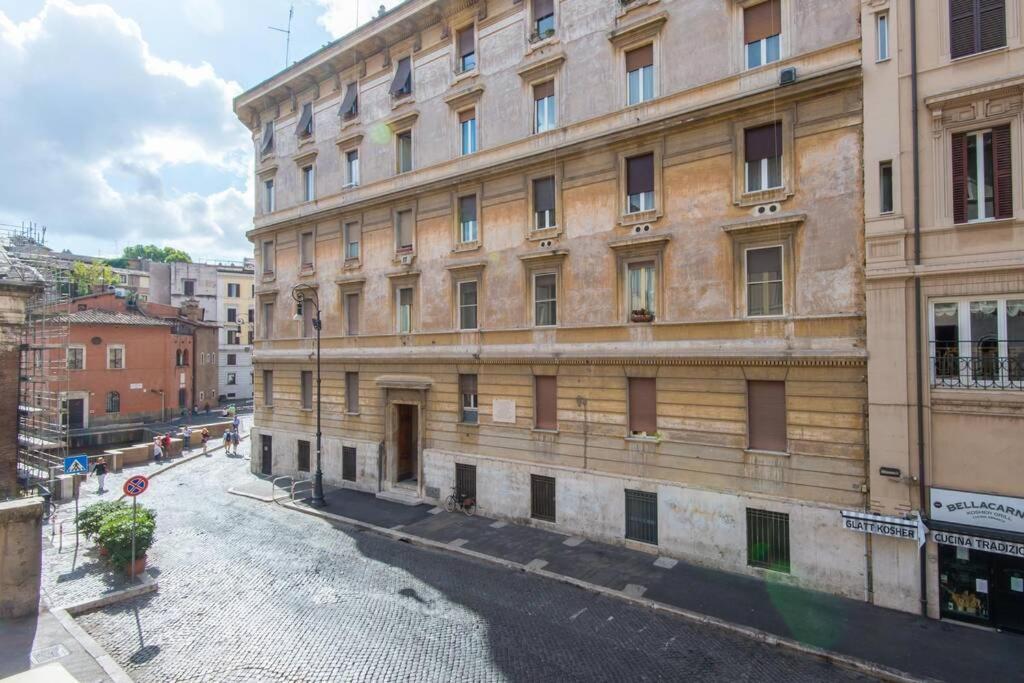 Ghetto Enchanting Terrace Rome Bagian luar foto